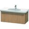 Duravit Waschtischunterbau X-LARGE 458x1000x448mm europäische eiche