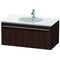 Duravit Waschtischunterbau X-LARGE 522x1000x456mm nussbaum gebürstet