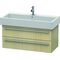 Duravit Waschtischunterbau X-LARGE 443x950x448mm mediterrane eiche