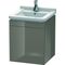 Duravit Waschtischunterbau L-CUBE 447x460x558mm Ans li fla grey hochglanz