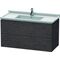 Duravit Waschtischunterbau L-CUBE 469x1020x558mm eiche dunkel gebürstet