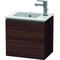 Duravit Waschtischunterbau L-CUBE 294x420x400mm Ans links kastanie dunkel