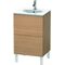 Duravit Waschtischunterbau L-CUBE 419x520x704mm europäische eiche