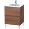 Duravit Waschtischunterbau L-CUBE 514x620x704mm nussbaum natur