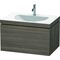 Duravit Möbelwaschtisch DARLING NEW 800x540mm o ÜL 1 Hahnloch pine terra