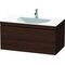 Duravit Möbelwaschtisch DARLING NEW 1000x540mm o ÜL 1 HL nussbaum gebürstet