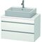 Duravit Konsolenunterschrank DURASTYLE 512x800x478mm weiß matt/weiß matt