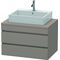 Duravit Konsolenunterschrank DURASTYLE 512x800x548mm basalt matt/basalt matt