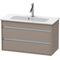 Duravit Waschtischunterbau KETHO COMPACT 480x800x385mm basalt matt