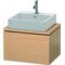 Duravit Konsolenunterschrank L-CUBE 400x620x477mm eiche gebürstet