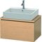 Duravit Konsolenunterschrank L-CUBE 400x720x477mm eiche gebürstet