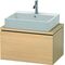 Duravit Konsolenunterschrank L-CUBE 400x720x477mm mediterrane eiche
