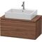 Duravit Konsolenunterschrank L-CUBE 400x820x477mm stone blue hochglanz