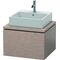 Duravit Konsolenunterschrank L-CUBE 400x620x547mm eiche kaschmir