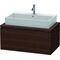 Duravit Konsolenunterschrank L-CUBE 400x920x547mm nussbaum gebürstet