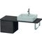 Duravit Konsolenunterschrank L-CUBE 400x420x477mm eiche dunkel gebürstet