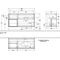 V&B Waschtischunterschrank FINION 1200x603x501mm Regalele. wh Matt Peony