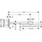 Kopfbrause 280 2jet AXOR ONE mit Brausearm chrom