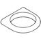 Hewi Halter SERIE 477 B 141mm, H 25mm, T 140mm aquablau