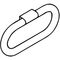 Hewi Handtuchring SERIE 477 schwenkbar, d= 28mm koralle