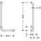 Hewi Winkelgriff SERIE 801 d= 33mm Ausl 88mm 400x900mm anthraz.gr