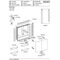Keuco Spiegelschrank ROYAL LUMOS 700x735x165mm sil-gebz-elo