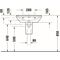 Duravit Waschtisch D-NEO m ÜL m HLB ohne Hahnloch 600x440mm weiß