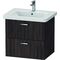 Duravit Waschtischunterbau XBASE 2 Schubk 560x580x448mm kastanie dunkel