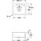 V&B Einbauspüle SUBWAY 60 S FLAT 565x475mm Handbet. stone white
