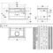 V&B Waschtischunterschrank LEGATO 800x550x500mm Glossy White
