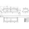 V&B Waschtischunterschrank LEGATO 1600x380x500mm m Be Glossy White