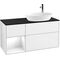 V&B Waschtischunterschrank FINION 1200x603x501mm Regal glos. wh glos. wh