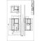 V&B Waschtischunterschrank FINION 1000x603x501mm Regal glos. wh glos. wh