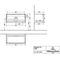 V&B Waschtischunterschrank SUBWAY 3.0 973x429x478mm f SWT Gri Vo bl Br w
