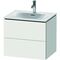 Duravit Waschtischunterbau L-CUBE 550x620x481mm weiß matt