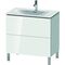 Duravit Waschtischunterbau L-CUBE 704x820x481mm weiß hochglanz