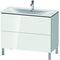Duravit Waschtischunterbau L-CUBE 704x1020x481mm weiß hochglanz