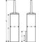Toilettenbürstenhalter AXOR UNIVERSAL Wandmontage chrom