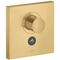 Thermostat SQUARE AXOR SHOWERSOLUTIONS Highflow UP f 1 Verbr u 1Abgang bru go o