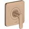 Abstellventil AXOR CITTERIO M DN 15/DN 20 UP m HGri brushed red gold