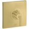Thermostat HIGHFLOW AXOR CITTERIO 59 l/m UP mit Hebelgriff brushed brass