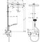 HG Showerpipe Rainfinity 350 mit Kopfbrause 360 mattschwarz