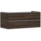 HG Waschtischunterschrank Xelu Q 1180x485x550mm NB dunkel Griff mattweiß