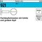 Flachkopfschraube DIN 921 Schlitz M6x 8 A 1 100 Stück - VPE: 100