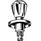 Grohe Oberteil DN 15 Brilliant-Griff 3/4" Mark. bl chr