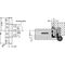 Türband B8107B PA 90 tiefschwarz ma gefälzter Holzflügel Rolle165mm DIN L/R HEWI