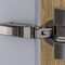 Scharnier Sensys 8645i 110Grad 3mm z.Anschr.obsidianschwarz HETTICH
