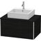 Duravit Waschtischunterbau XSQUARE 800x400x548mm 2 Schubk we hgl ES NB Mi.