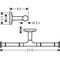 Toilettenpapierhalter AXOR Universal Circular, doppelt mattschwarz