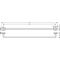 Badetuchhalter Axor Universal Circular 800mm brushed brass